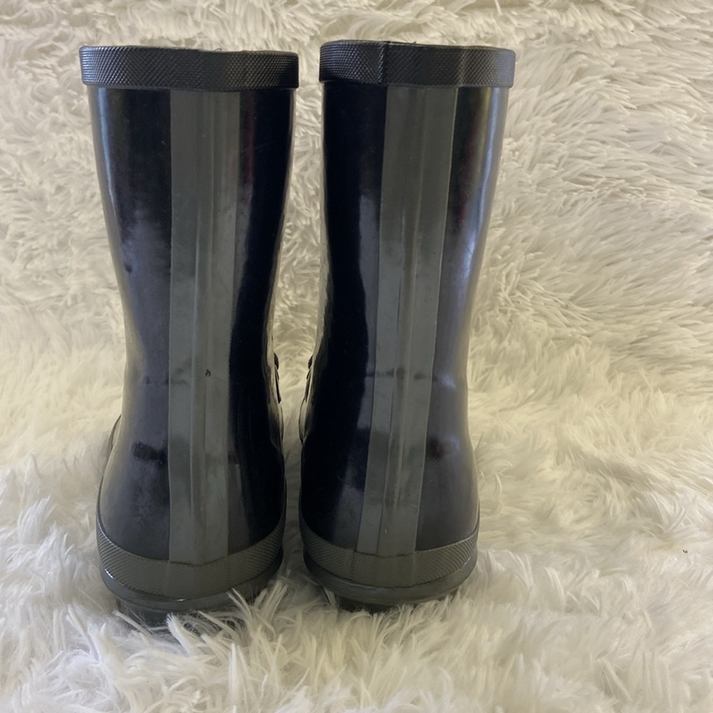 Electric Karma, Women’s,Black And Grey Rain Boots.Size-7 - Picture 4 of 10